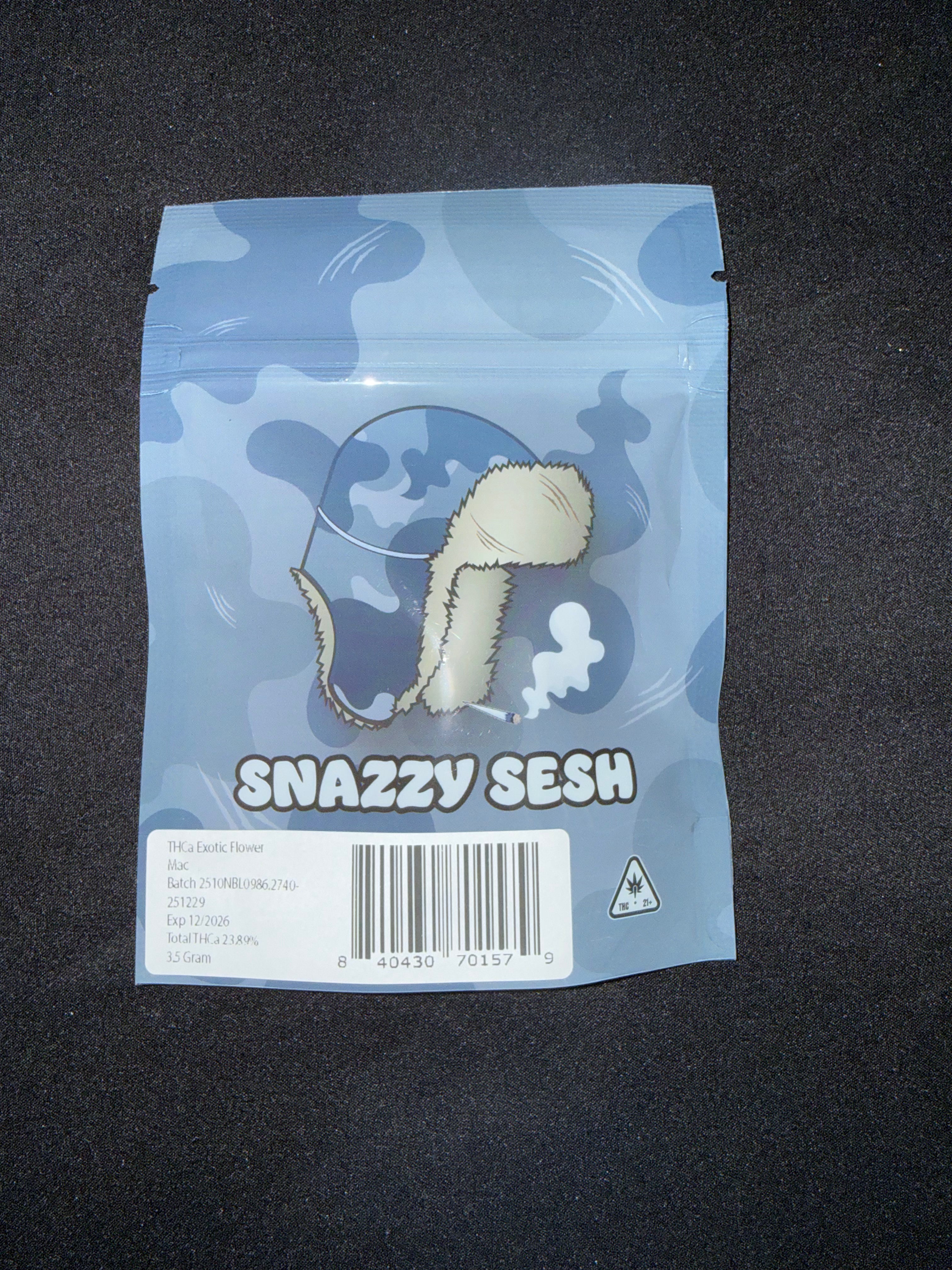 THCA flower(duke)- Miracle Alien Cookies 3.5g (MAC)